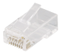 DELTACO RJ45 connector for patch cable, Cat6a, unshielded,  20-pack