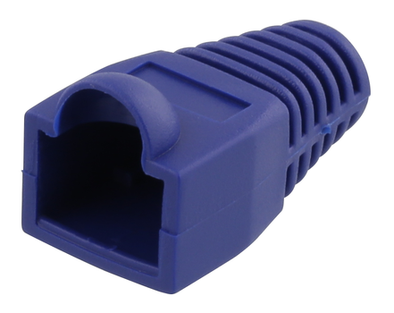 DELTACO TP / RJ45 Break protection 20-pack TP cabling 6.8mm, blue (MD-23)