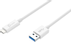 J5 CREATE USB 3.1 cable, Gen 2, Type C M - Type A M, 60W, 0,9m, white