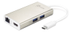 J5 CREATE USB 3.1 hubb med Gigabit Ethernet och HDMI, USB Typ C ha