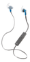STREETZ In-ear trådlöst headset Streetz Sport BT Bluetooth sporthörlurar 4tim grå/blå