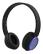 STREETZ Bluetooth Headphone, Black/ Blue