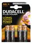 DURACELL Plus Power alkaliskt batteri, AA (LR06), 1,5V, 4-pack