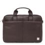 KNOMO KNOMO STANFORD Full Leather Slim Laptop Carrier 13inch Brown