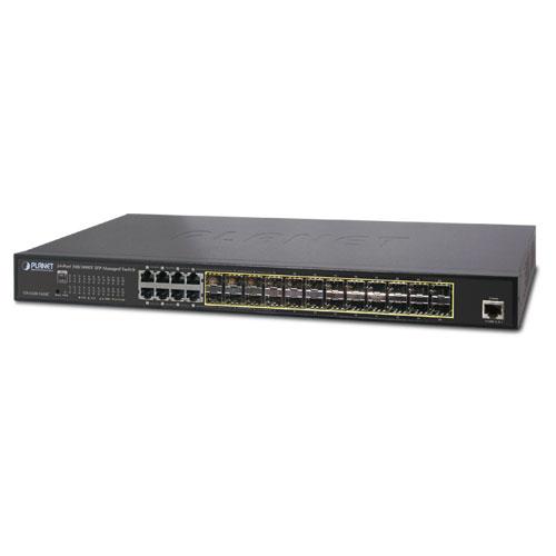 Planet 24 Port Managed Switch Sfp 8 Port Shared Tp In Wrls Meltic Online