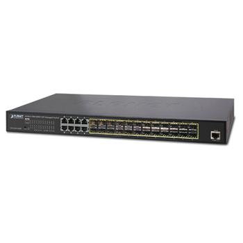 PLANET L2+ 24-Port 100/1000X SFP +  (GS-5220-16S8CR)