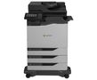 LEXMARK CX820dtfe - Multifunktionsskrivare - färg - laser - Legal (216 x 356 mm)/A4 (210 x 297 mm) (original) - A4/Legal (media) - upp till 50 sidor/minut (kopiering) - upp till 50 sidor/minut (utskrift) - 17