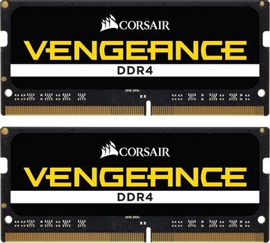 CORSAIR 32GB RAMKit 2x16GB DDR4 3000MHz 2x260 SODimm Unbuffered 16-18-18-39 Black PCB 1,2V (CMSX32GX4M2A3000C16)