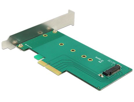 DELOCK PCI Express x4 Card >1 x internal NVMe M.2 key M 110 mm Low Profile Fo (89472)