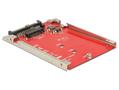 DELOCK 2.5" Converter U.2 SFF-8639>M.2 NVMe Key M-7 mm