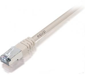 EQUIP Patchkabel Cat.5E SF/UTP 3 m GR Rj45-RJ45 1:1 (705412)