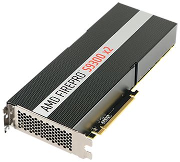 AMD FIREPRO S9300X2 8GB HBM PCIE 3.0 16X STANDARD AIRFLOW    IN CTLR (100-505937)