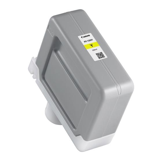 Canon - PFI-1300 Y - gul - original - blekkbeholder