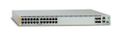 Allied Telesis ALLIED 24x10/100/1000BASE-TX PoE+ ports 2xSFP+ ports 2xSFP+/Stack ports 1x Expansion module and dual hotswap PSU bays no pow. supply