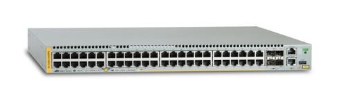 Allied Telesis s AT x930-52GPX - Switch - L3 - Managed - 48 x 10/ 100/ 1000 (PoE+) + 4 x 1 Gigabit / 10 Gigabit SFP+ - desktop, rack-mountable - PoE+ (ATx93052GPX)