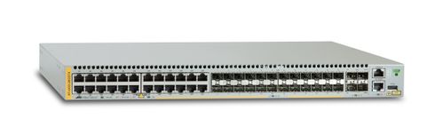 Allied Telesis s AT x930-28GSTX - Switch - L3 - Managed + 4 x 10 Gigabit SFP+ + 24 x combo Gigabit Ethernet/ Gigabit SFP - desktop, rack-mountable (AT-X930-28GSTX)