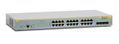 Allied Telesis L2+ switch with 20 x 10/ 100/ 1000TX ports and 4 100/ 1000TX / SFP combo ports (24 ports total)