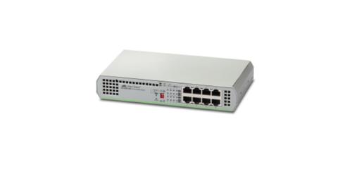 Allied Telesis ATI Switch, 1000/ 100/ 10Mbit,  8xTP, (AT-GS910/8-50)