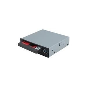 SEDNA Einbaurahmen 6, 3cm(2, 5)SSD/ HDD-> 8, 9cm(3, 5) BAY+USB3Port (SE-IHD-302-U)