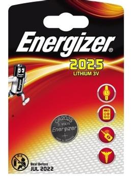 ENERGIZER CR2025 3.0V Lithium 1St. (638709)