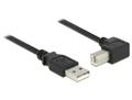 DELOCK USB 2.0 USB-kabel 50cm Sort