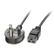LINDY Power Cable Type G (UK-13A) to C19. Black 2m Factory Sealed