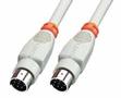 LINDY 8 Pin Mini DIN Cable 2 m printer cable Grey