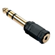 LINDY Adapter 3.5mm > 6.3mm 3,5mm Stereo Hun til 6.3mm Stereo Han