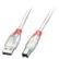 LINDY USB 2.0 Kabel Typ A/B 0,2m Typ A/B M/M High/ Full/ Lowspeed
