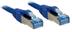 LINDY S/FTP PatchCord Cat6a. LSOH. CU. Blue. 1.0m Factory Sealed