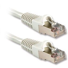 LINDY S/FTP PatchCord Cat6a. LSOH. CU. White. 0.3m Factory Sealed (47190)