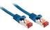 LINDY S/FTP PatchCord Cat6. Blue. 0.5m Factory Sealed