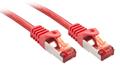 LINDY S/FTP PatchCord Cat6. Red. 1.5m Factory Sealed