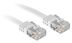 LINDY U/UTP Flat PatchCord Cat6. CU. White. 3.0m Factory Sealed
