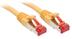 LINDY S/FTP PatchCord Cat6. CU. Yellow. 0.3m Factory Sealed