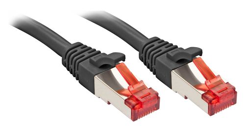 LINDY Cat.6 S/FTP Kabel, schwarz, 2m  Patchkabel (47779)