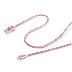 CELLY USB LIGHTNING TEXTURE RG MFI (USBLIGHTTEXRG)