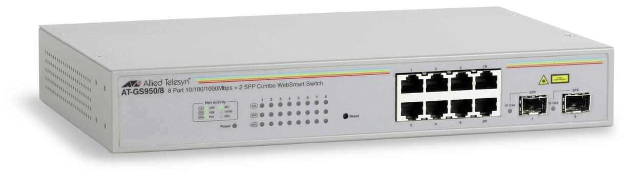 Allied Telesis WEB SMART SWITCH 8-PORT (AT-GS950/8-50)