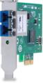 Allied Telesis ALLIED Single port Fiber Gigabit NIC for 32-bit PCIe x1 bus SC RoHs Version