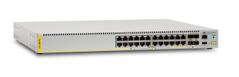 Allied Telesis ALLIED High Power High Availability Switch with 24x 10/100/1000T PoE+ ports and 4x 10G SFP+ uplinks Dual Hot Swappable PSU