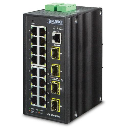 Planet - IGS-20040MT - switch - 20 porter - Styrt
