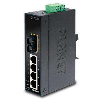PLANET 4-PORT FAST ETH.SWITCH MULTIM 10/ 100BASE-TX+1-PORT             IN WRLS (ISW-511T)