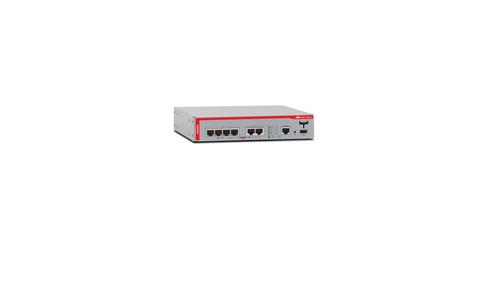 Allied Telesis ALLIED VPN Access Router 1x GE WAN ports and 4x 10/ 100/ 1000 LAN ports USB port for external memory or LTE/3G USB modem (ATAR2050V50)