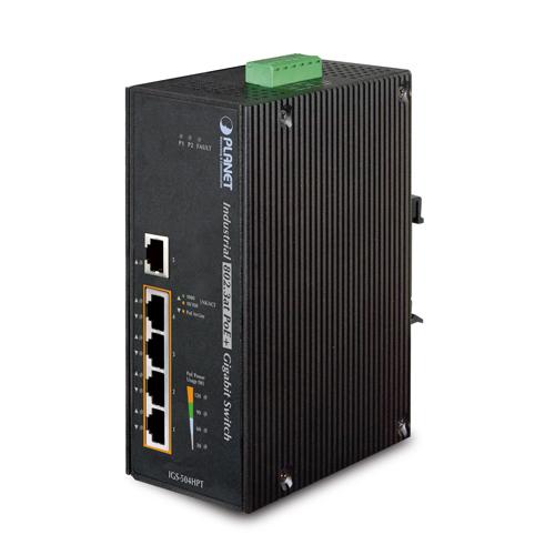 Planet Industrial 5 Port 4port 802 3at Poe Gigabit Switch In Cpnt Meltic Online