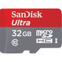 SANDISK Ultra Android microSDHC 32GB + SD Adapter + Memory Zone App 98MB/s A1 Class 10 UHS-I - Tablet Packaging