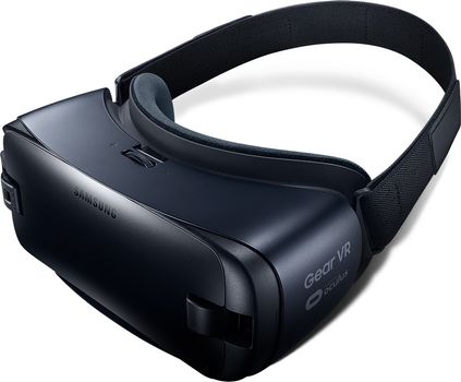 Samsung New Galaxy Gear VR Powered by Oculus, Blue/ Black,  VR-briller for Galaxy S7, S7 edge, Note 5, S6 edge+, S6, S6 edge (SM-R323NBKANEE)