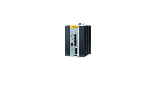 Allied Telesis ALLIED Managed Industrial switch with 2x 100/1000 SFP 4x 10/ 100/ 1000T PoE+ no Wifi (AT-IE200-6GP)