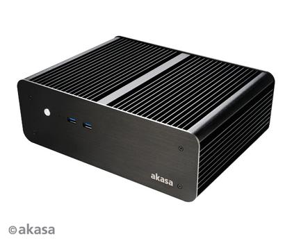 AKASA Euler MX Mini-ITX Gehäuse, OEM - schwarz (A-ITX25-M1B)