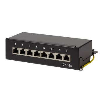 LOGILINK Cat.6A Patch Panel  8-Port  (NP0018B)