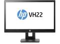 HP VH22 monitor 21.5in FHD 5000000:1 170/160 250 5ms VGA+DVI+DisplayPort Pivot Height VESA (X0N05AA#ABB)